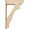 Ekena Millwork 7 1/2-in W x 24-in D x 36-in H Balboa Slat Rough Cedar Woodgrain TimberThane Outlooker, Primed Tan OUTUR075X24X36BOA24RCPR - alternate 2